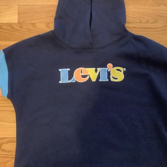 LEVIS High Rise Logo Hoodie - Picture 2 of 6